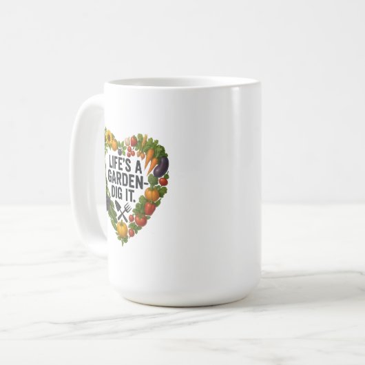 人生の庭 コーヒーマグカップ (正面左)