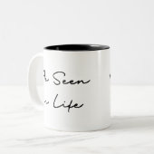 人生の引用文 ツートーンマグカップ (正面左)