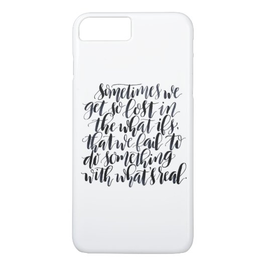 人生の引用文：時には何の失った中でそう得る Case-Mate iPhoneケース (裏面)