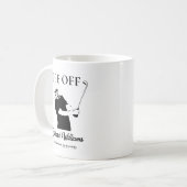 人生の引退で新しい時代のスタートを切る コーヒーマグカップ (正面左)