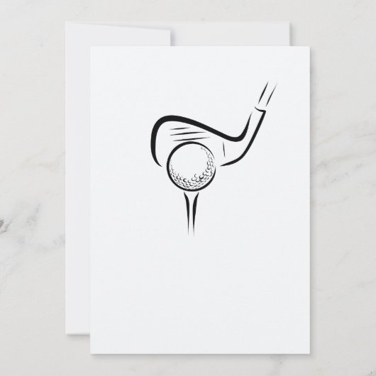 人生の引退で新しい時代のスタートを切る 招待状 (裏面)