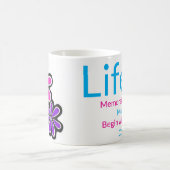 人生の思い出に残る瞬間が始まるコーヒーフローラマグカップ コーヒーマグカップ (中央)