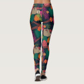 人生の怠惰はそれに遅いパターンを取ります レギンス (裏面)