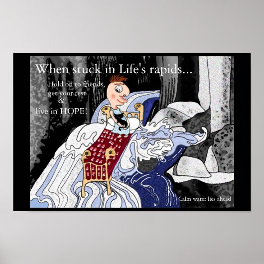 人生の急流に突き刺された時… ポスター (正面)