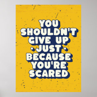 人生の恐怖に対する勇気 ポスター