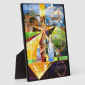 人生の恵みと慈悲の木キリスト教の芸術 フォトプラーク (側面)