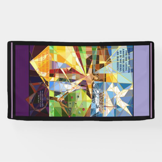 人生の恵みと慈悲の木キリスト教の芸術 横断幕 (横)