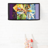 人生の恵みと慈悲の木キリスト教の芸術 横断幕 (インサイチュ)