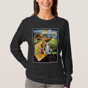 人生の恵みと慈悲の木キリスト教の芸術 Tシャツ