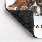 人生の意味を考えるボクサーマウスパッド マウスパッド (コーナー)