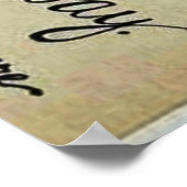 人生の意義 ポスター (角)