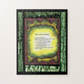 人生の戒めの道 ジグソーパズル (縦)