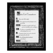 人生の戒めの道 ポスター (正面)