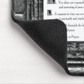 人生の戒めの道 マウスパッド (コーナー)