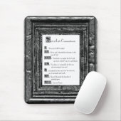 人生の戒めの道 マウスパッド (マウス)