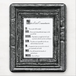人生の戒めの道 マウスパッド