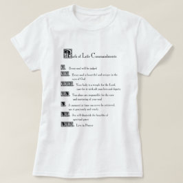 人生の戒めの道 Tシャツ