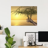 人生の抱擁プリント ポスター (ホームオフィス)