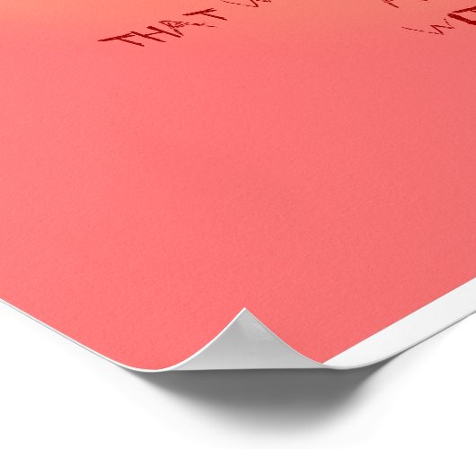 人生の指示 ポスター (角)