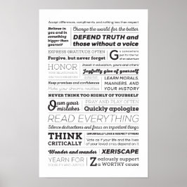 人生の新しいABC ポスター