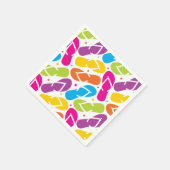 人生の方がビーチサンダル スタンダードカクテルナプキン (角)