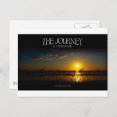 人生の旅についての感銘を受ける名言 ポストカード (正面/裏面)