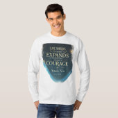 人生の旅は多くの場合、プレゼントの課題 Tシャツ (正面フル)