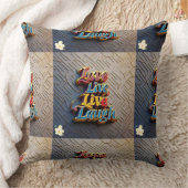 「人生の旅を愛せよ」 クッション (ブランケット)