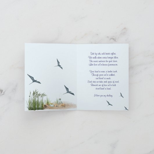 人生の旅を歩む - シニア カード (内部)