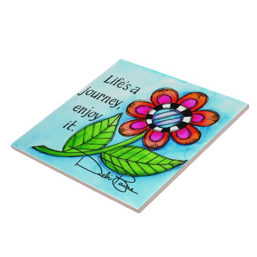 人生の旅 タイル (側面)