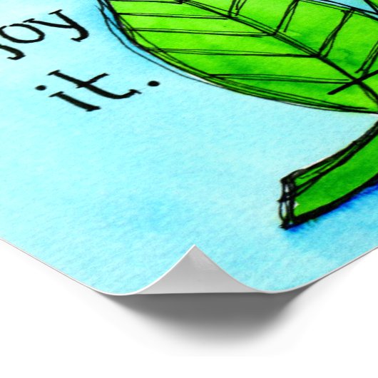 人生の旅 ポスター (角)