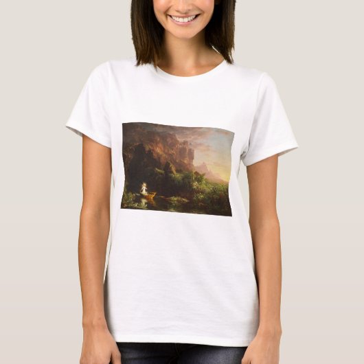 人生の旅：子供の頃 – Thomas Cole Tシャツ (正面)