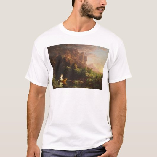 人生の旅:子供の頃 – Thomas Cole Tシャツ (正面)