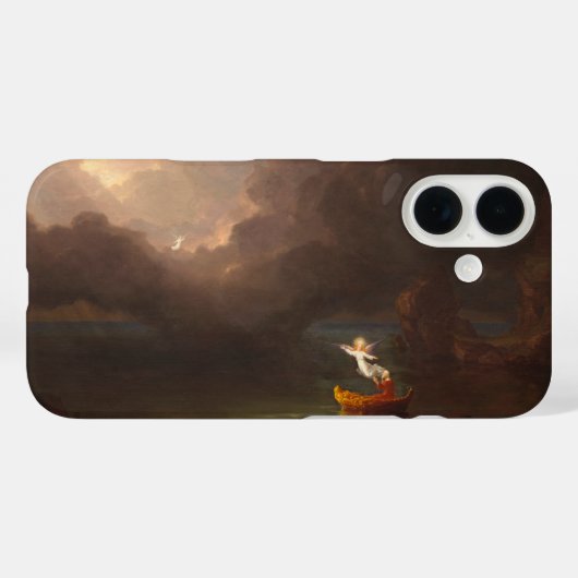 人生の旅 最晩年 トーマス・コール 1842 Case-Mate iPhoneケース (裏面 (横))