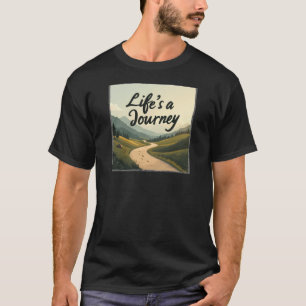 人生の旅 – 楽しむ乗り Tシャツ