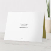 人生の旅：若者によるコール – 大空白の、 カード (裏面)