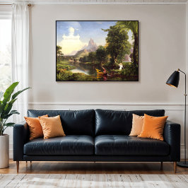 人生の旅 – 若者(1842)ファインアート ポスター