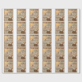 人生の旅 – 鹿のパパから息子 ラッピングペーパー (フラット)