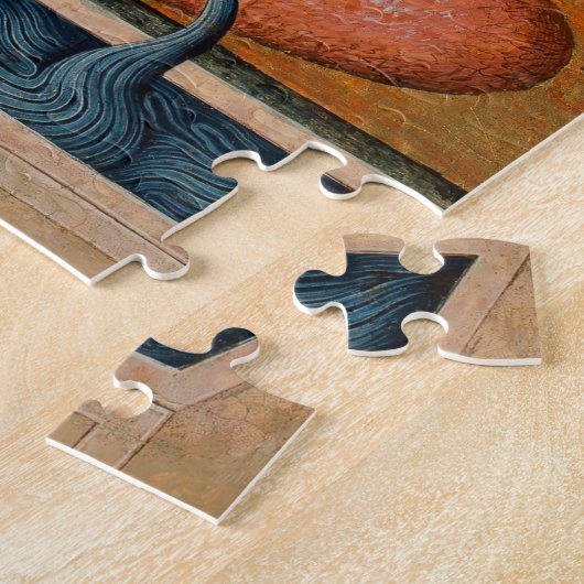 人生の春の神の与え母 ジグソーパズル (側面)