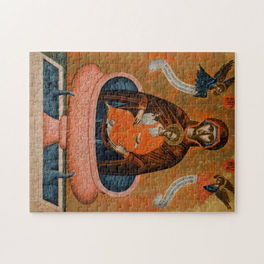 人生の春の神の与え母 ジグソーパズル (横)