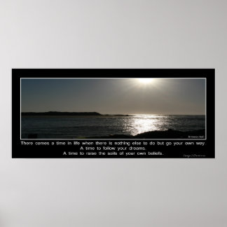 人生の時間 ポスター