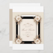 人生の最も美しい瞬間 招待状 (正面/裏面)