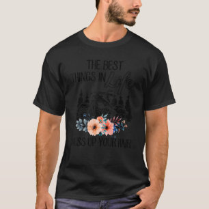 人生の最高のものは、あなたの髪のオートバイを混乱させる Tシャツ