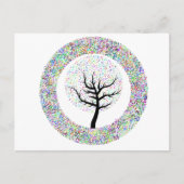 人生の木の中の歌 ポストカード (正面)