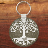 人生の木アメリア・キャリーによる新たな始まり キーホルダー (正面)