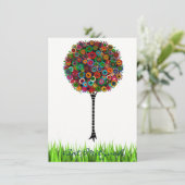 人生の木バー バツミツバの招待状 招待状 (スタンド正面)