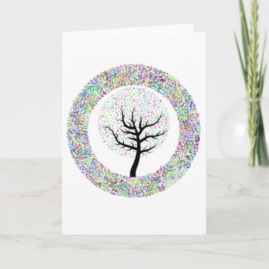 『人生の木』 カード (正面)