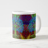 人生の木 – 無限の情熱 ジャンボコーヒーマグカップ (正面右)