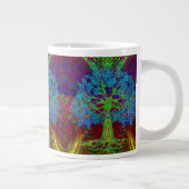 人生の木 – 無限の情熱 ジャンボコーヒーマグカップ (右)