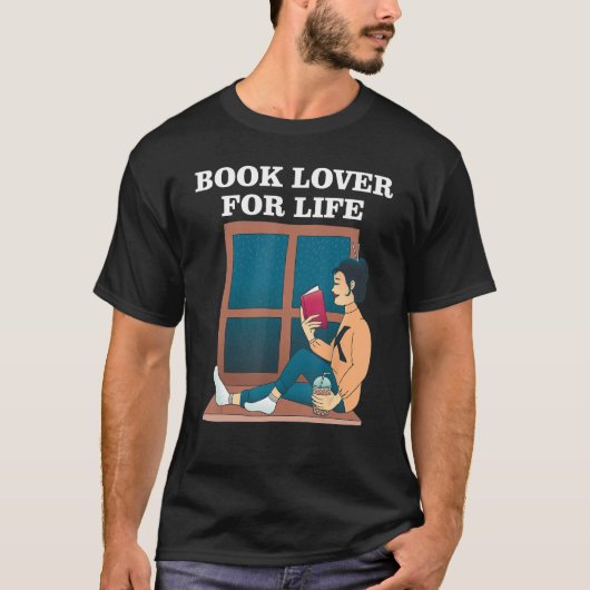 人生の本好き_7 Tシャツ (正面)